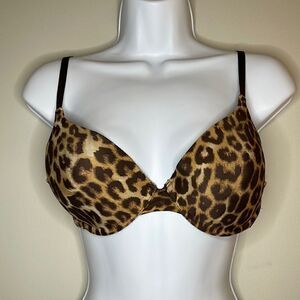 EXPRESS Leopard Print Bra 